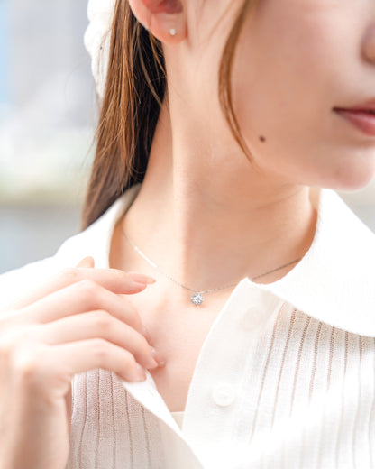 1.0ct Lab Grown Diamond Solitaire Necklace | D/VVS2/3EX | with IGI certificate | Wholesale