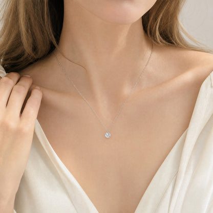 0.3ct Lab Grown Diamond Solitaire Necklace | D/VVS2/3EX | with IGI certificate | Wholesale