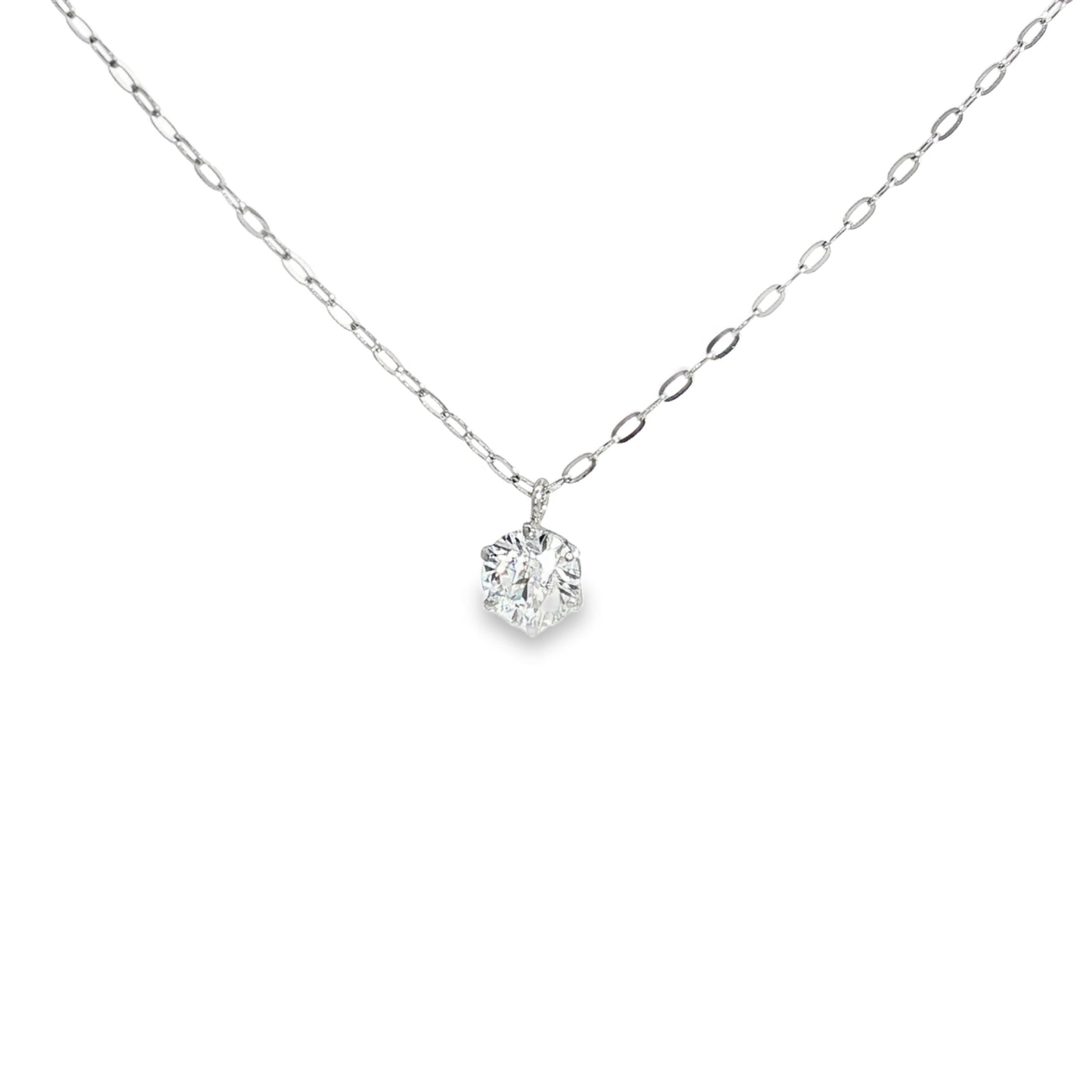 Product Images, Model Photos & Video Set (0.3ct Solitaire Necklace) | Lab-Grown Diamond Wholesale