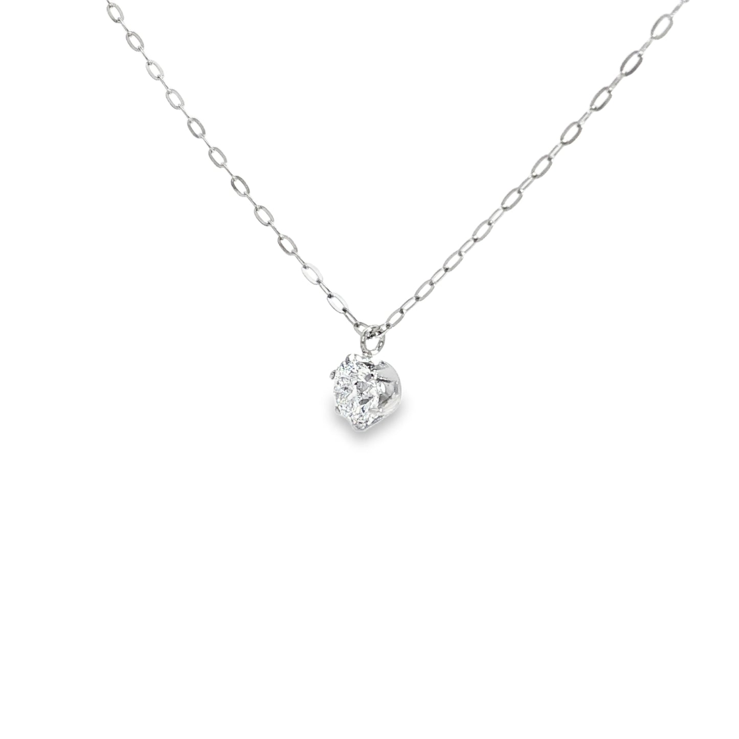 Product Images, Model Photos & Video Set (0.3ct Solitaire Necklace) | Lab-Grown Diamond Wholesale