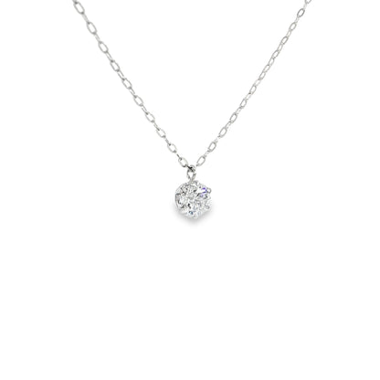 Product Images, Model Photos & Video Set (0.3ct Solitaire Necklace) | Lab-Grown Diamond Wholesale