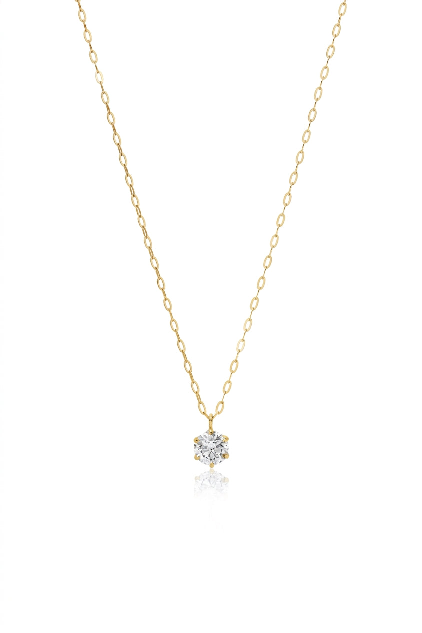 0.3ct Lab Grown Diamond Solitaire Necklace | D/VVS2/3EX | with IGI certificate | Wholesale