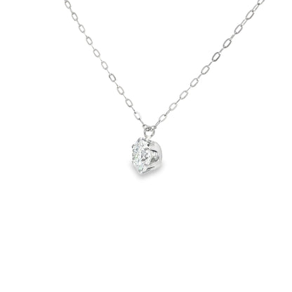 Product Images, Model Photos & Video Set (0.5ct Solitaire Necklace) | Lab-Grown Diamond Wholesale