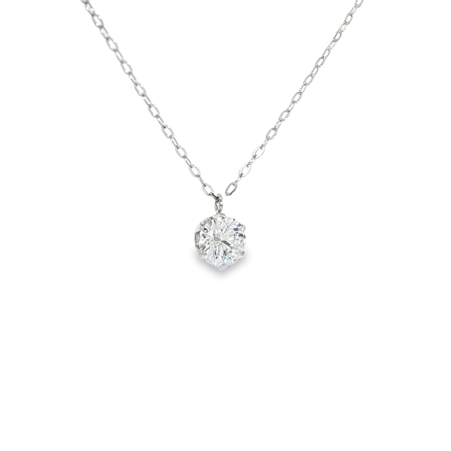 Product Images, Model Photos & Video Set (0.5ct Solitaire Necklace) | Lab-Grown Diamond Wholesale