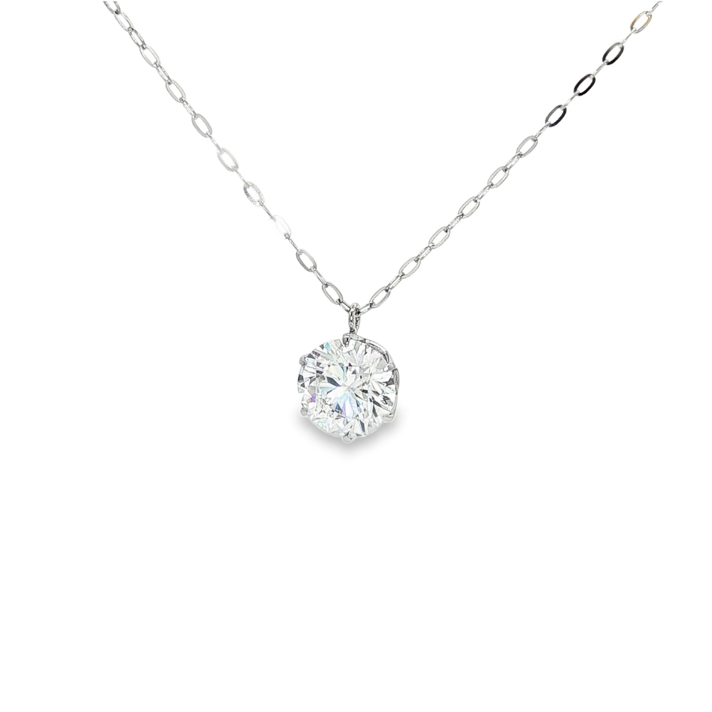 Product Images, Model Photos & Video Set (1ct Solitaire Necklace) | Lab-Grown Diamond Wholesale