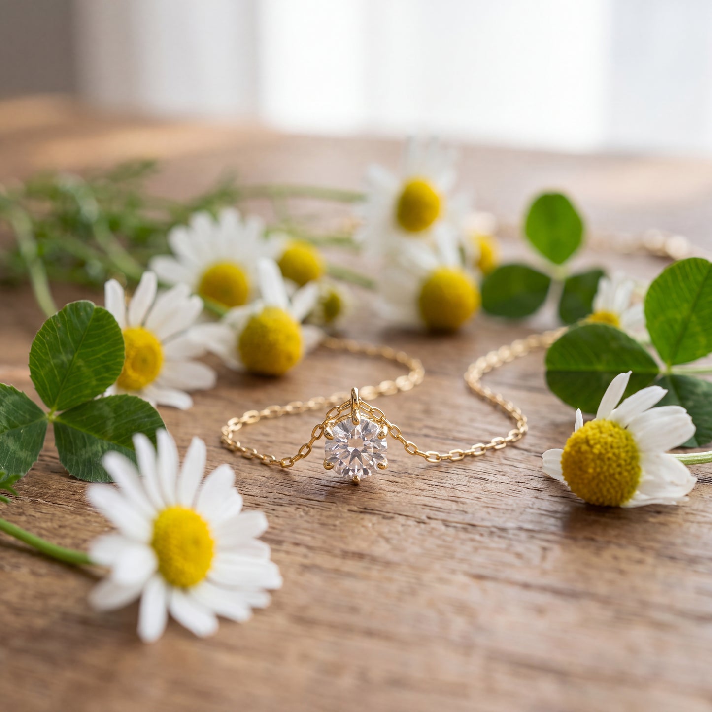 Product Images, Model Photos & Video Set (1ct Solitaire Necklace) | Lab-Grown Diamond Wholesale