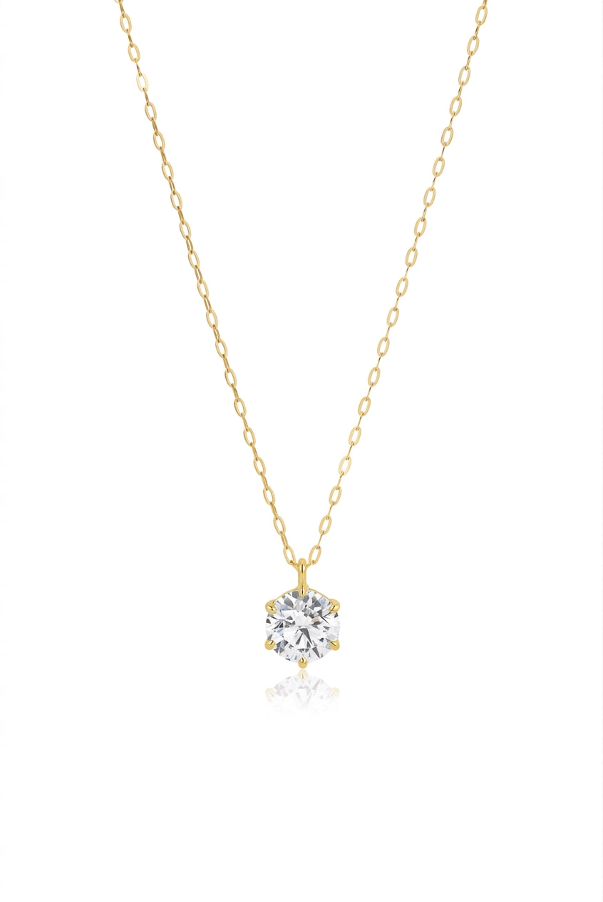 Product Images, Model Photos & Video Set (1ct Solitaire Necklace) | Lab-Grown Diamond Wholesale