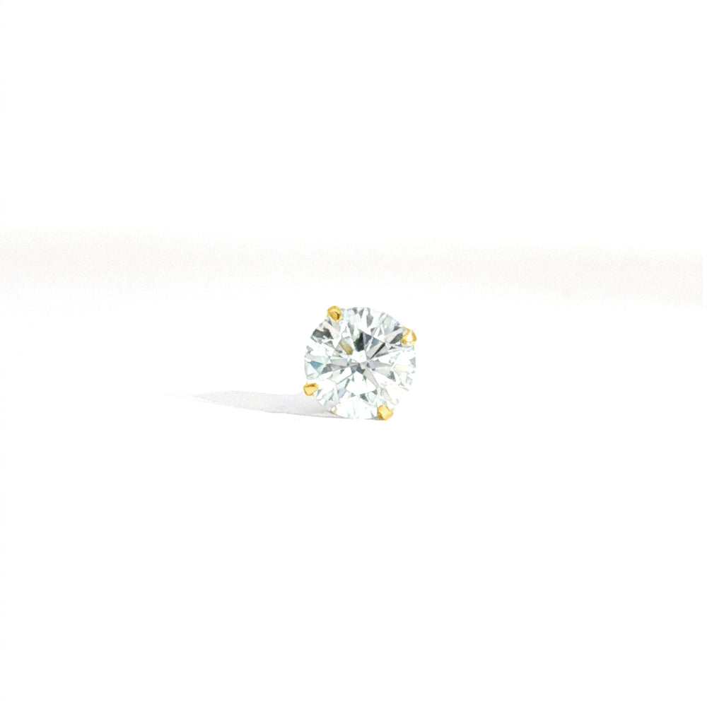 0.5ct Lab Grown Diamond Solitaire Pierced Earrings | D/VVS2/3EX | with IGI certificate | Wholesale