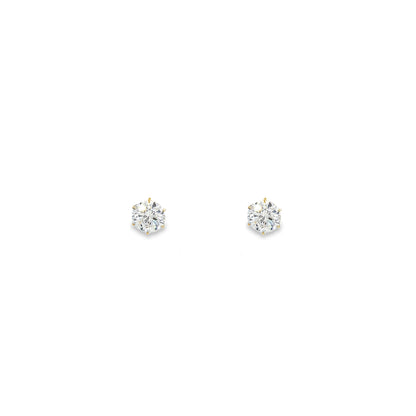 Product Images, Model Photos & Video Set (0.5ct*2 Solitaire Pierced Earrings ) | Lab-Grown Diamond Wholesale