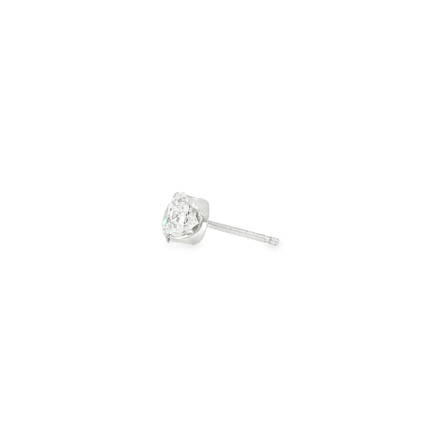 Product Images, Model Photos & Video Set (1.0ct*2 Solitaire Pierced Earrings ) | Lab-Grown Diamond Wholesale