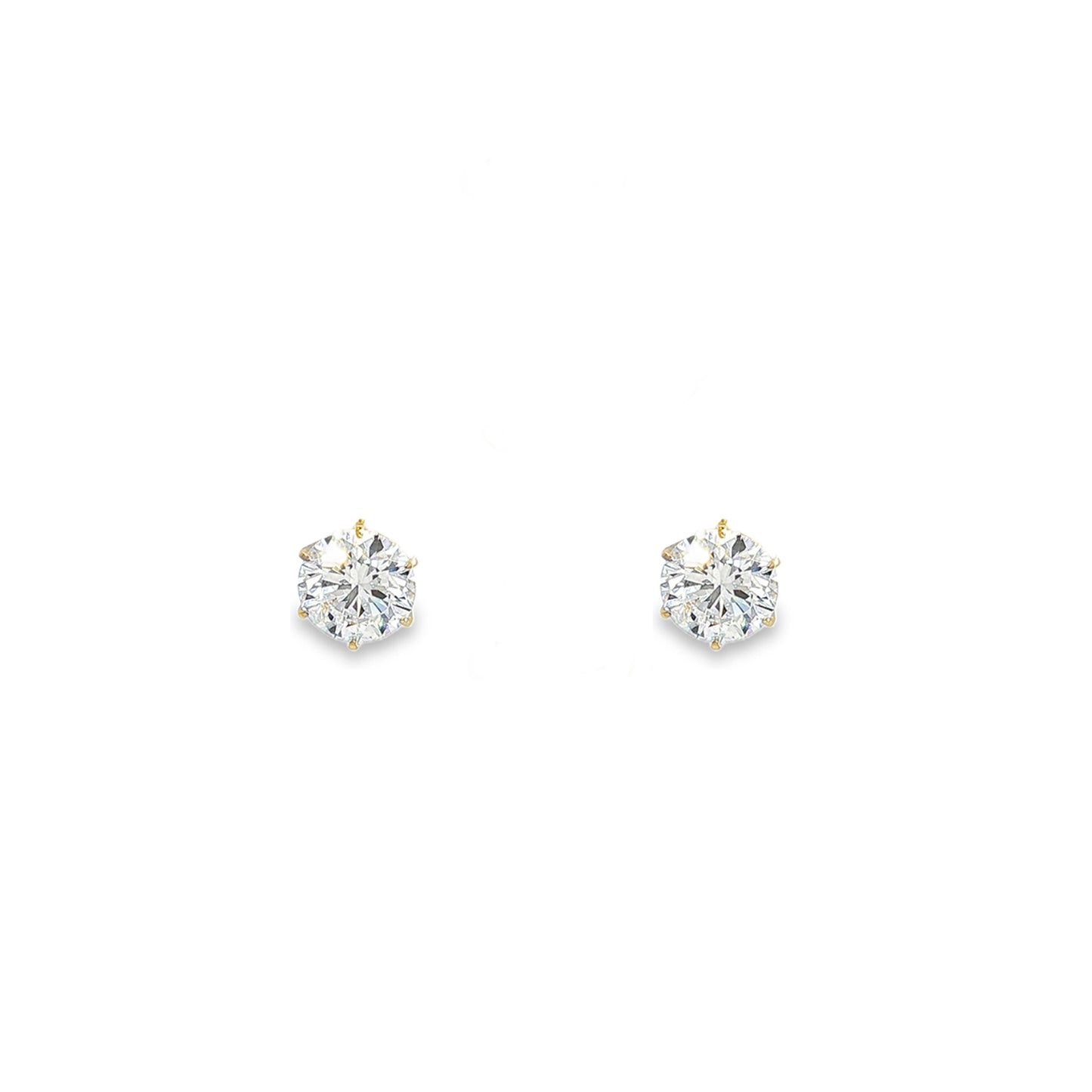 1.0ct Lab Grown Diamond Solitaire Pierced Earrings | D/VVS2/3EX | with IGI certificate | Wholesale