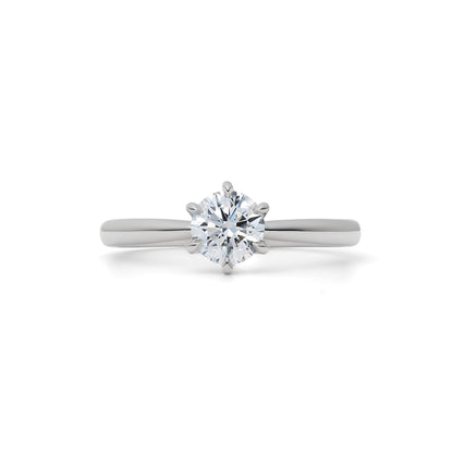 0.5ct Lab Grown Diamond Solitaire Ring | D/VVS2/3EX | with IGI certificate | Wholesale