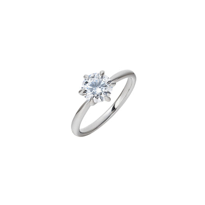 1.0ct Lab Grown Diamond Solitaire Ring | D/VVS2/3EX | with IGI certificate | Wholesale