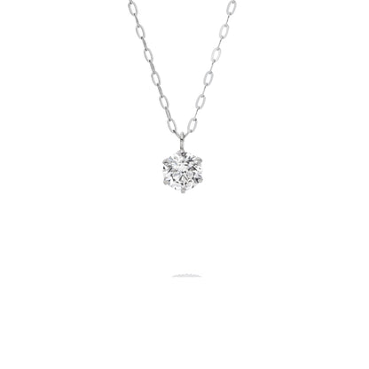0.3ct Lab Grown Diamond Solitaire Necklace | D/VVS2/3EX | with IGI certificate | Wholesale