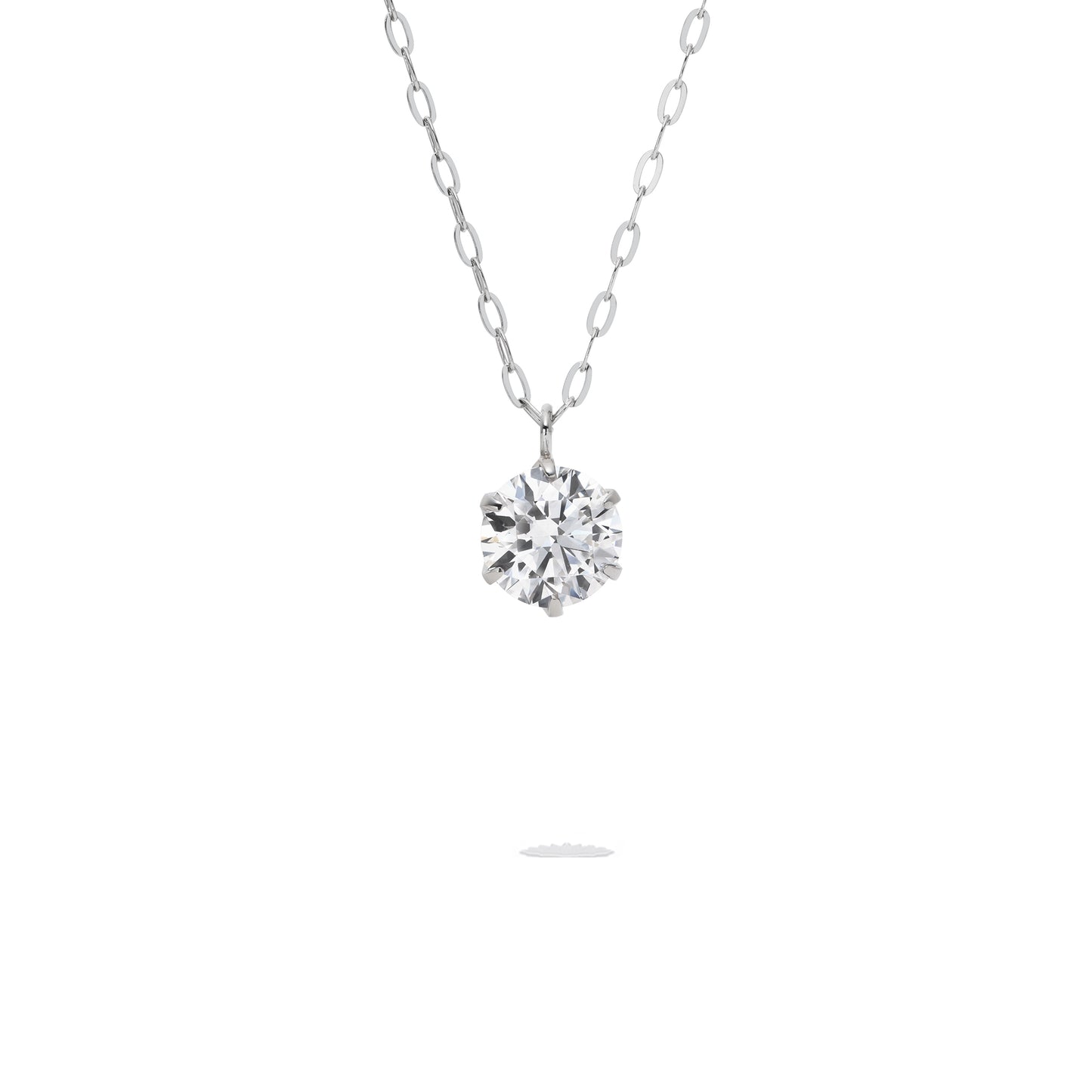 0.5ct Lab Grown Diamond Solitaire Necklace | D/VVS2/3EX | with IGI certificate | Wholesale
