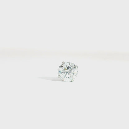 Product Images, Model Photos & Video Set (0.5ct*2 Solitaire Pierced Earrings ) | Lab-Grown Diamond Wholesale